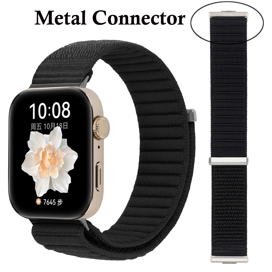 حزام نايلون مضفر مريح وقابل لل - مراجعة Sport Loop Strap وسعره