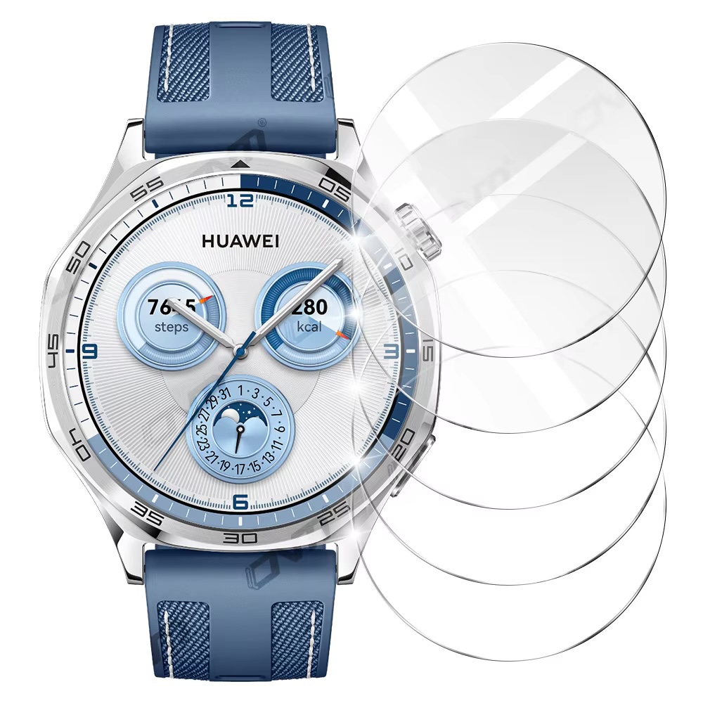 واقي شاشة 2.5D لساعة هواوي GT  - مراجعة Titan Smartwatch Accessories وسعره