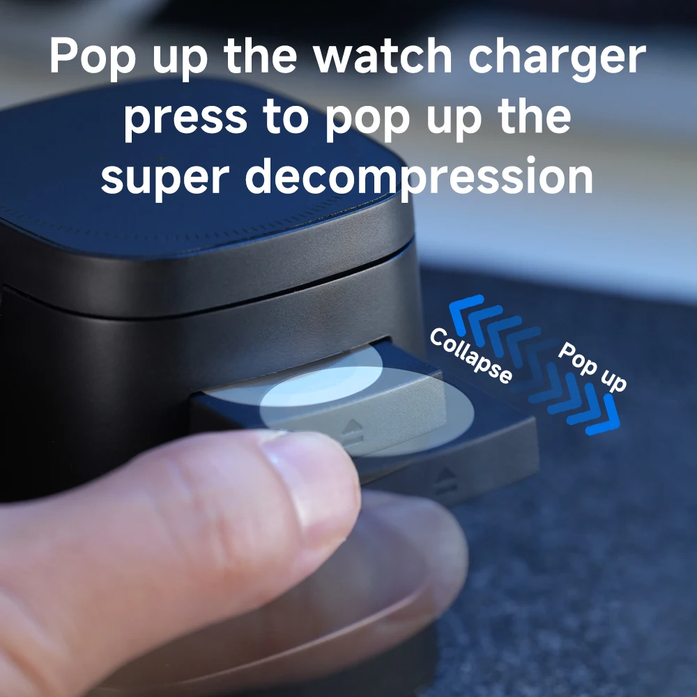 شاحن لاسلكي مغناطيسي 3 في 1 له - مراجعة Watch Charger Cable وسعره