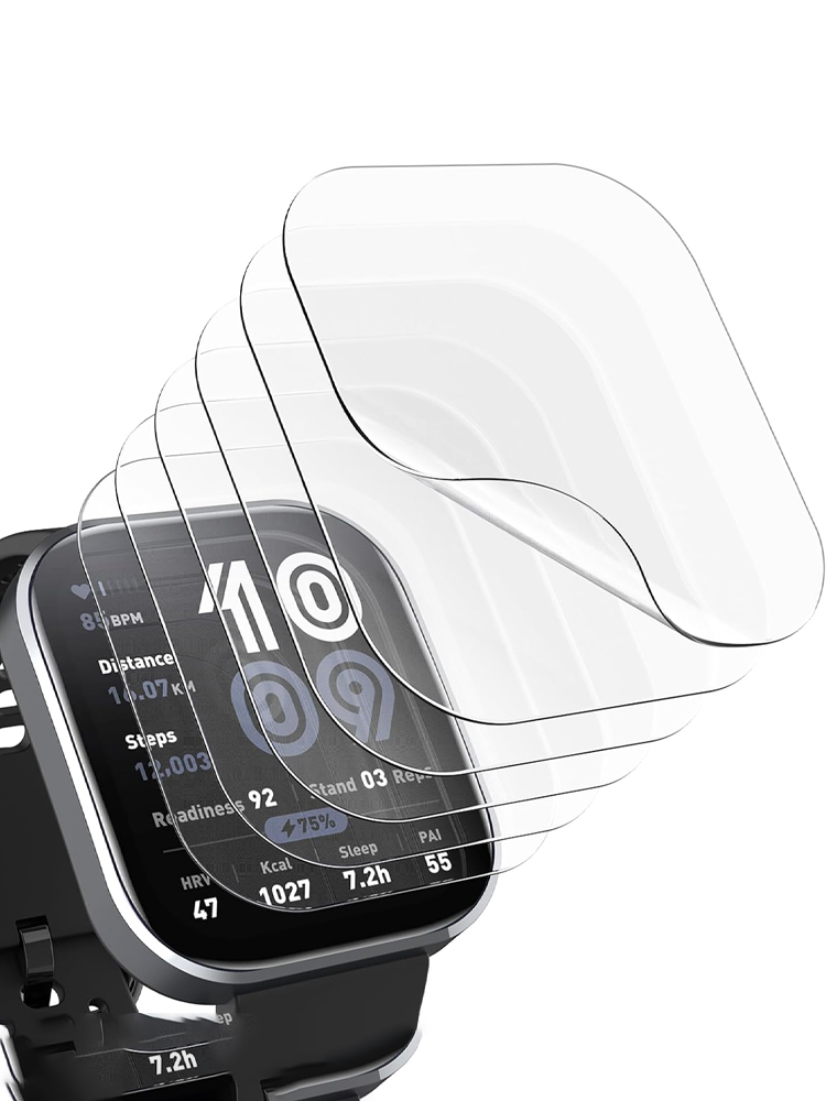 واقي شاشة لهاتف Amazfit bip 6  - مراجعة Smart Watch Accessories وسعره