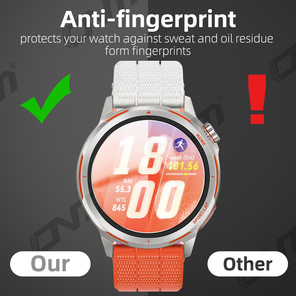 زجاج مقسى 9H لساعة هواوي GT Ru - مراجعة Titan Smartwatch Accessories وسعره
