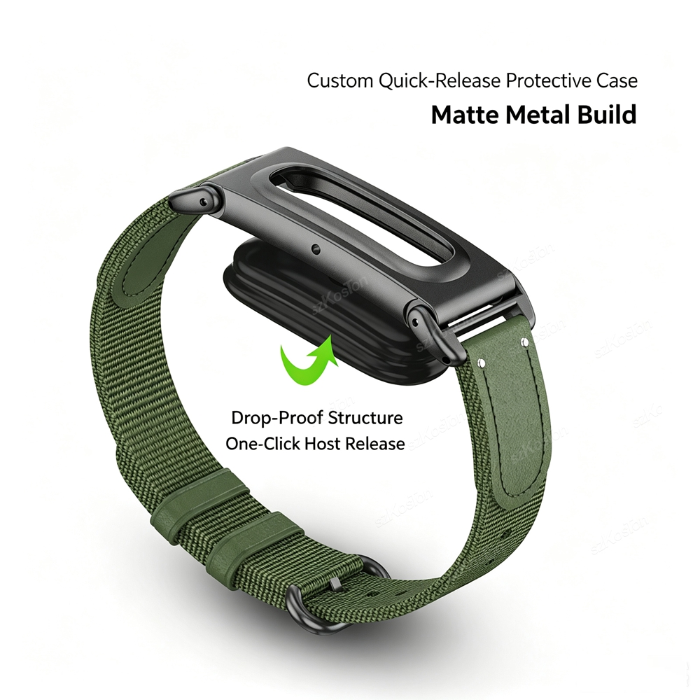 حزام معصم بديل لساعة جوجل فيتب - مراجعة Sport Loop Strap وسعره