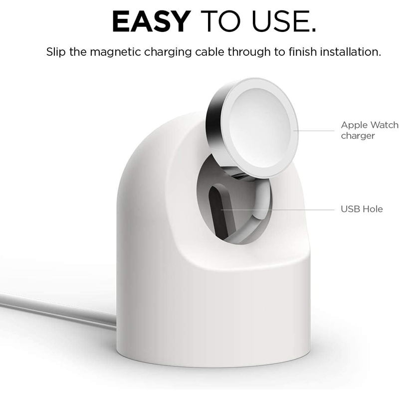 حامل شاحن لسلسلة ساعات Apple 9 - مراجعة Watch Charger Cable وسعره
