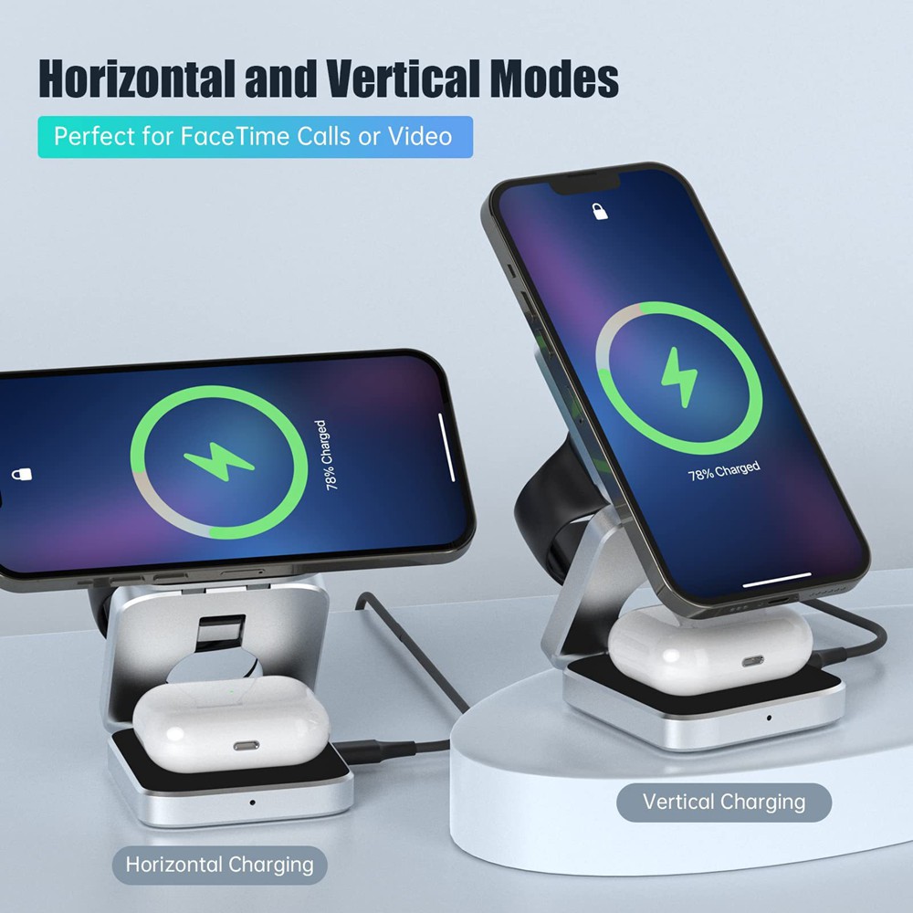 محطة شاحن لاسلكية مغناطيسية قا - مراجعة Smartwatch Ac وسعره