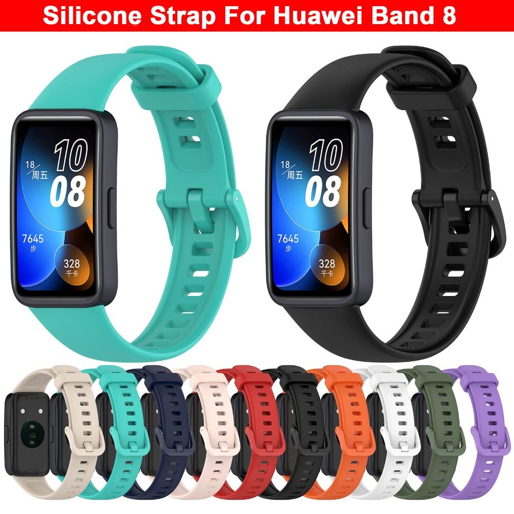 حزام لهواوي باند 8 سوار معصم ب - مراجعة Silicone Band Replacement وسعره