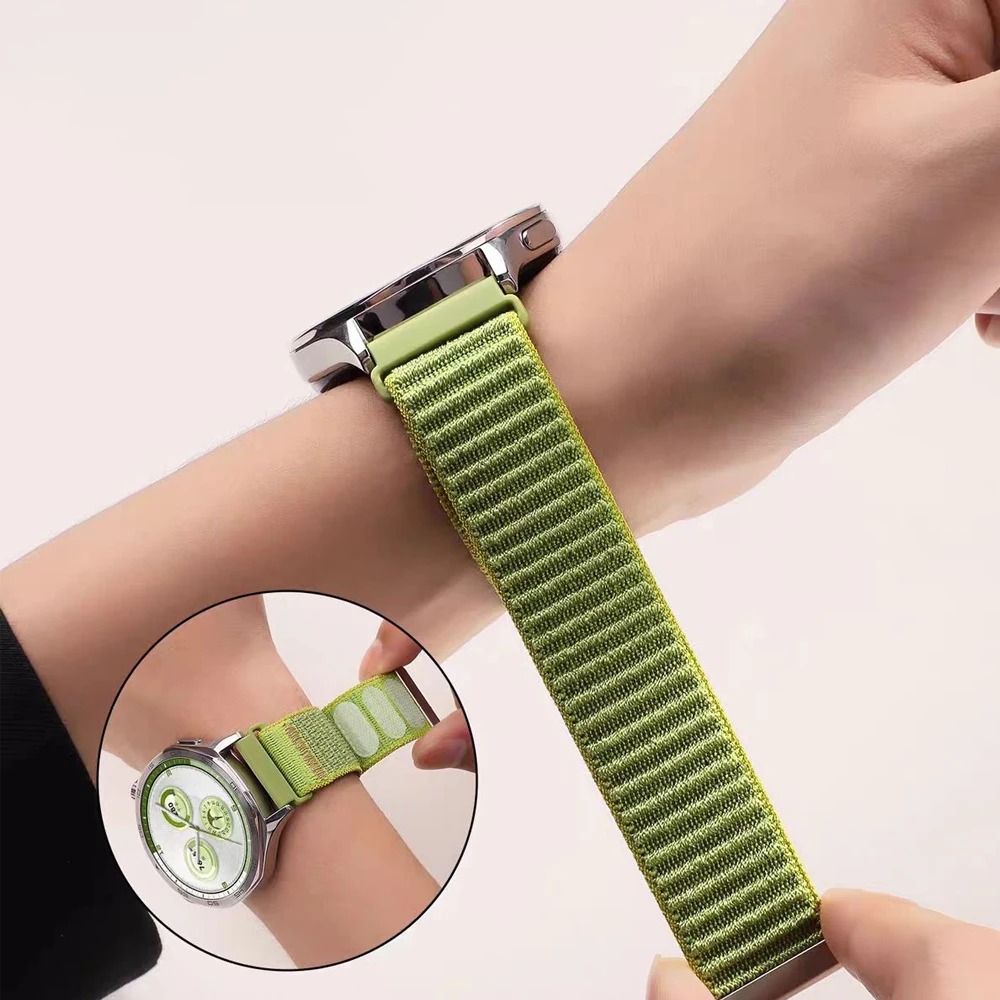 حزام نايلون 18/20/22 مم لساعة  - مراجعة Titan Smartwatch Accessories وسعره
