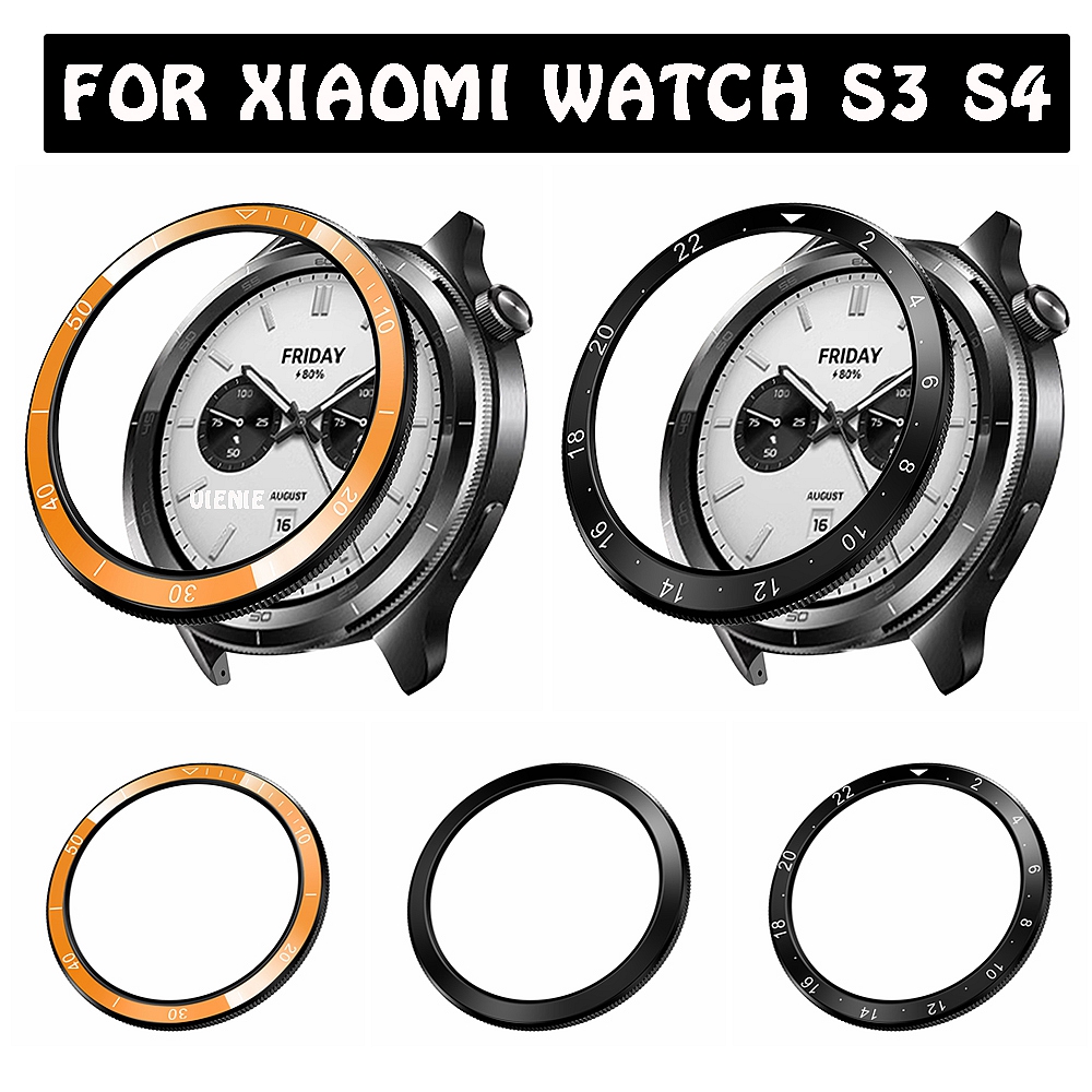 لساعة Xiaomi S4 S3 غطاء حلقي م - مراجعة Xiaomi Smartwatch S4 Accessories وسعره